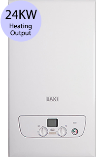 Baxi 600 Series 624 Combi 24KW Gas Combi Boiler
