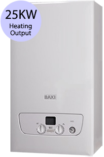 Baxi 800 Series 825 25KW Gas Combi Boiler