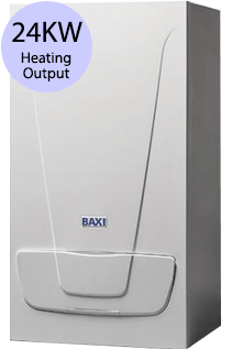Baxi EcoBlue 24 24KW Gas System Boiler