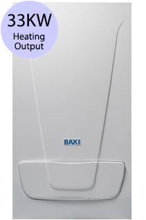 Baxi EcoBlue Advance 33 Combi 33KW Gas Combi Boiler