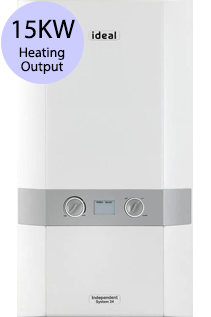 Ideal Independent 15 15KW Gas System Boiler