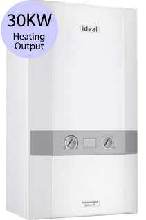 Ideal Independent 30 30KW Gas System Boiler