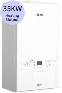 Ideal Logic 35 35KW Gas Combi Boiler