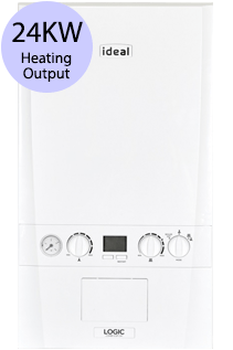 Ideal Logic ESP1 24 24KW Gas Combi Boiler