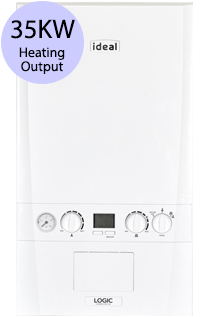Ideal Logic ESP1 35 35KW Gas Combi Boiler