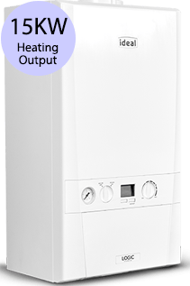 Ideal Logic Max 15 15KW Gas System Boiler