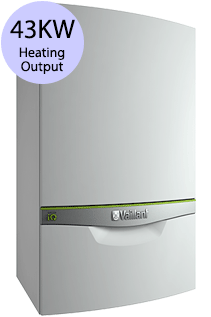 Vaillant ecoTEC exclusive 843 43KW Gas Combi Boiler