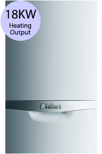 Vaillant ecoTEC plus 618 LPG 18KW LPG System Boiler