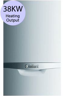 Vaillant EcoTEC Plus 938 38KW Gas Combi Boiler
