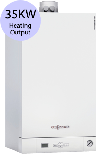 Viessmann Vitodens 050-W 35KW Gas Combi Boiler