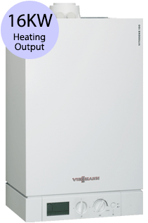 Viessmann Vitodens 100-W Compact 16 16KW Gas Regular Boiler