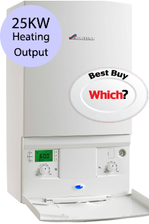 Worcester 25Si Compact 25KW Gas Combi Boiler