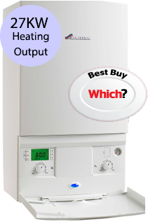 Worcester 27i System 27KW Gas System Boiler