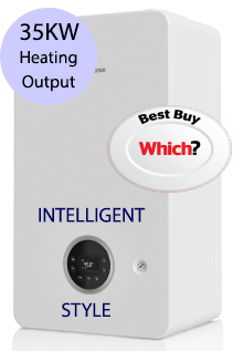 Worcester 8000 Style 35 C 35KW Gas Combi Boiler White