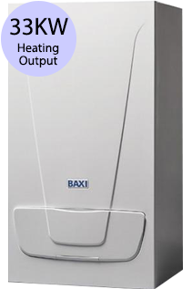 Baxi EcoBlue+ 33 33KW Gas Combi Boiler