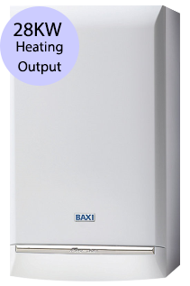 Baxi Platinum 28 28KW Gas Combi Boiler