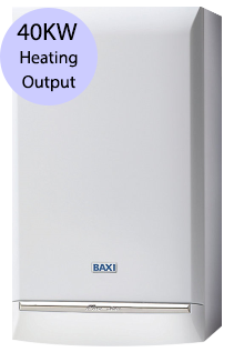 Baxi Platinum Plus 40 40KW Gas Combi Boiler